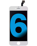 Replacement LCD Assembly Compatible with Apple iPhone 6 (Aftermarket) (White)