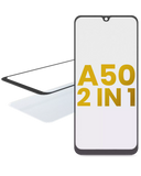Replacement 2 in 1 Front Glass With OCA Pre-Installed Compatible with Samsung Galaxy A50 (A505 / 2019)
