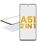 Replacement 2 in 1 Front Glass With OCA Pre-Installed Compatible with Samsung Galaxy A51 4G (A515 / 2019)