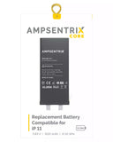 Replacement Battery Core Compatible with Apple iPhone 11 (Spot Welding Required) (AmpSentrix Core)
