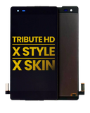 Replacement LCD Assembly Without Frame Compatible with LG Tribute HD (LS676) / LG X Style (K200 / L53BL / L56VL) / LG X Skin (F740) (Refurbished) (Black)
