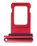 Replacement Single Sim Card Tray Compatible with Apple iPhone 11 (Red)
