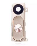 Replacement Power / Volume Button With Camera Lens Compatible with LG G3 (Gold)