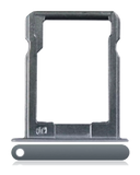 Replacement Sim Card + SD Card Tray Compatible with Huawei Mate 7 (Silver)
