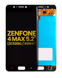 Replacement LCD Assembly Without Frame Compatible with Asus ZenFone 4 Max 5.2" (ZC520KL / 2017) (Refurbished) (Black)