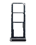 Replacement Dual Sim Card Tray Compatible with Huawei Y7 Pro (2018) (Black)