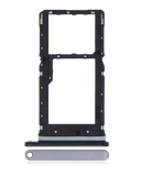 Replacement Dual Sim Card Tray Compatible with LG Stylo 7 (Black)