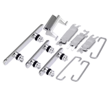 Replacement Hard Buttons (Power / Volume / Switch) Compatible with Apple iPhone 11 Pro / 11 Pro Max (Silver)