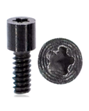 Replacement Bottom Screws Compatible with Apple iPhone 5C (Black) (100 Pack)