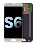 Replacement OLED Assembly Without Frame Compatible with Samsung Galaxy S6 (Service Pack) (White Pearl)