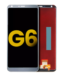 Replacement LCD Assembly Without Frame Compatible with LG G6 (Refurbished) (Ice Platinum Silver)