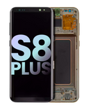 Replacement OLED Assembly With Frame Compatible with Samsung Galaxy S8 Plus (Service Pack) (Maple Gold)
