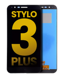 Replacement LCD Assembly Without Frame Compatible with LG Stylo 3 Plus (TP450 / MP450 / M470) (Refurbished) (Black)