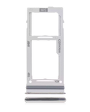 Replacement Single Sim Card Tray Compatible with Samsung Galaxy A72 (A725 / 2021) (Awesome White)