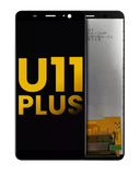 Replacement LCD Assembly Without Frame Home Button Pre-Installed Compatible with HTC U11 Plus (Refurbished) (Black)