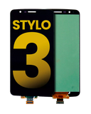Replacement LCD Assembly Without Frame Compatible with LG Stylo 3 (Refurbished) (Black)