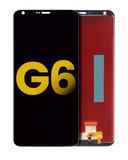 Replacement LCD Assembly Without Frame Compatible with LG G6 (Refurbished) (Astro Black)