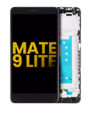 Replacement LCD Assembly With Frame Compatible with Huawei Mate 9 Lite (Refurbished) (Black)