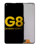 Replacement LCD Assembly Without Frame Compatible with Motorola Moto G8 (XT2045-1 / 2020) (Refurbished) (Black)
