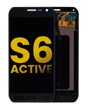 Replacement OLED Assembly Without Frame Compatible with Samsung Galaxy S6 Active (Refurbished) (Gray)
