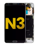 Replacement OLED Assembly With Frame Compatible with Samsung Galaxy Note 3 (Refurbished) (Verizon / Sprint) (Black)