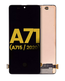 Replacement OLED Assembly Without Frame Compatible with Samsung Galaxy A71 (A715 / 2020) (Refurbished) (All Colors)
