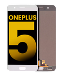 Replacement LCD Assembly Without Frame Compatible with OnePlus 5 (Refurbished) (White)