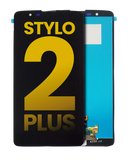 Replacement LCD Assembly Without Frame Compatible with LG Stylo 2 Plus (K550 / MS550) (Refurbished) (Black)