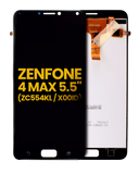 Replacement LCD Assembly Without Frame Compatible with Asus ZenFone 4 Max Pro / ZenFone 4 Max Plus (ZC554KL / 2017) (Refurbished) (Black)