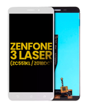 Replacement LCD Assembly Without Frame Compatible with Asus ZenFone 3 Laser (ZC551KL / 2016) (Refurbished) (White)
