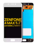 Replacement LCD Assembly Without Frame Compatible with Asus ZenFone 4 Max 5.2" (ZC520KL / 2017) (Refurbished) (White)