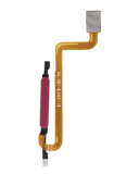 Replacement Fingerprint Reader With Flex Cable Compatible with Revvl T-Mobile Revvl V+ 5G (Rose Red)