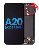 Replacement LCD Assembly With Frame Compatible with Samsung Galaxy A20 (A205 / 2019) (F Version) (Aftermarket: Incell) (All Colors)
