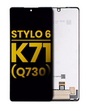 Replacement LCD Assembly Without Frame Compatible with LG Stylo 6 / K71 (Refurbished) (All Colors)