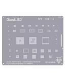 Bumblebee Stencil (QS50) Compatible with Qianli Samsung S8 / S8+ / Note 8 (Exynos 8895) (MSM8998) CPU Universal Series (Qianli)
