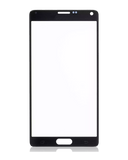 Replacement Front Glass Compatible with Samsung Galaxy Note 4 (Black)