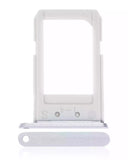 Replacement Sim Card Tray Compatible with Samsung Galaxy S6 Edge Plus (White Pearl / Silver)