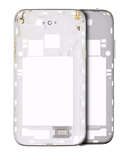Replacement Mid-Frame Housing Compatible with Samsung Galaxy Note 2 (With Small Parts) (White)