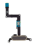 Replacement Home Button With Flex Cable Compatible with Samsung Galaxy Tab S 8.4" (T700 / T705) (2014) (Black)