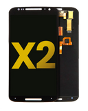 Replacement LCD Assembly Without Frame Compatible with Motorola Moto X2 (XT1096 / 2014) (Refurbished) (Black)