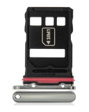 Replacement Sim Card Tray Compatible with Huawei P40 Pro (Silver Frost)