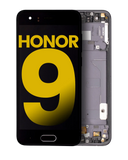 Replacement LCD Assembly With Frame Compatible with Huawei Honor 9 (Refurbished) (Midnight Black)