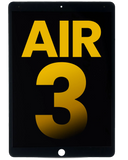 Replacement LCD Assembly With Digitizer Compatible with Apple iPad Air 3 (Refurbished) (Black)