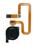 Replacement Fingerprint Reader With Flex Cable Compatible with Huawei Y7 Pro (2018) (Black)