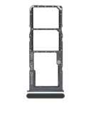 Replacement Dual Sim Card Tray Compatible with Samsung Galaxy A71 (A715 / 2020) (Prism Crush Black)