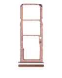 Replacement Dual Sim Card Tray Compatible with Samsung Galaxy A71 (A715 / 2020) (Prism Crush Pink)
