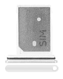 Replacement Sim Card Tray Compatible with HTC M10 (Silver)