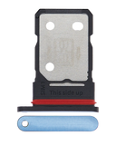 Replacement Dual Sim Card Tray Compatible with OnePlus 9 (Arctic Sky)