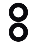 Replacement Back Camera Lens Compatible with OnePlus 9 (All Colors) (2 Piece Set)