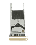 Replacement Sim Card Tray Compatible with Motorola Moto G5 (XT1670 / 2017) (Gold)